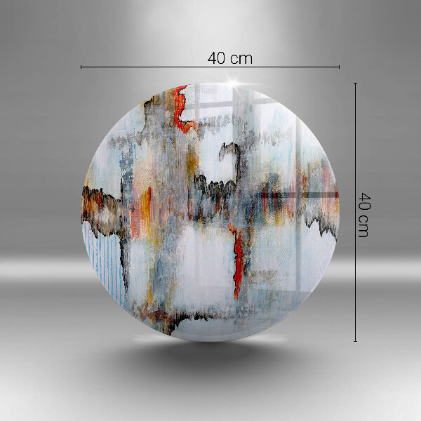 De vidrio templado Pinturas de abstraccion