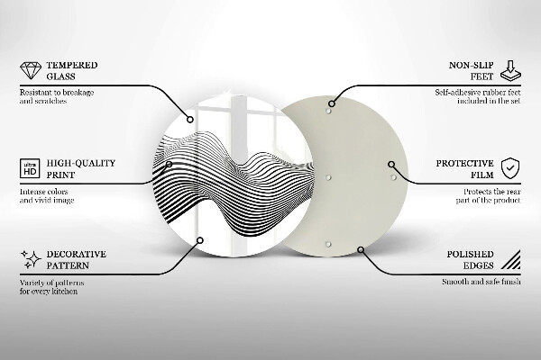 De vidrio templado Abstracción lineal