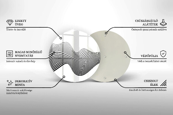 De vidrio templado Abstracción lineal