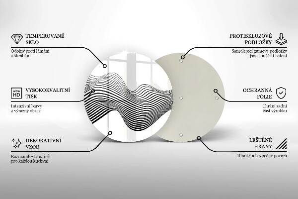 De vidrio templado Abstracción lineal