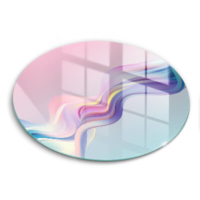 De vidrio templado Abstracción pastel