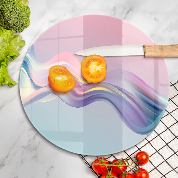 De vidrio templado Abstracción pastel