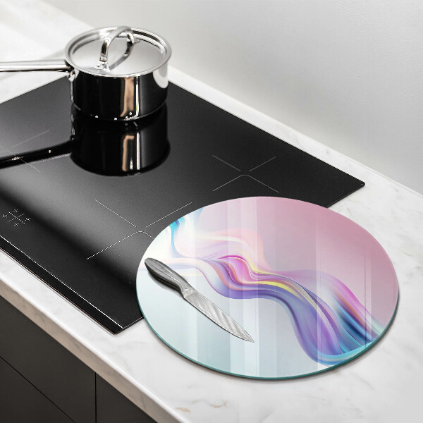 De vidrio templado Abstracción pastel