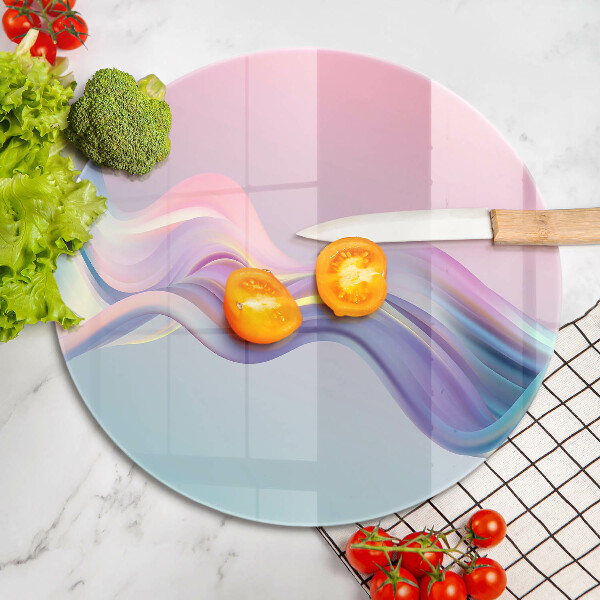 De vidrio templado Abstracción pastel