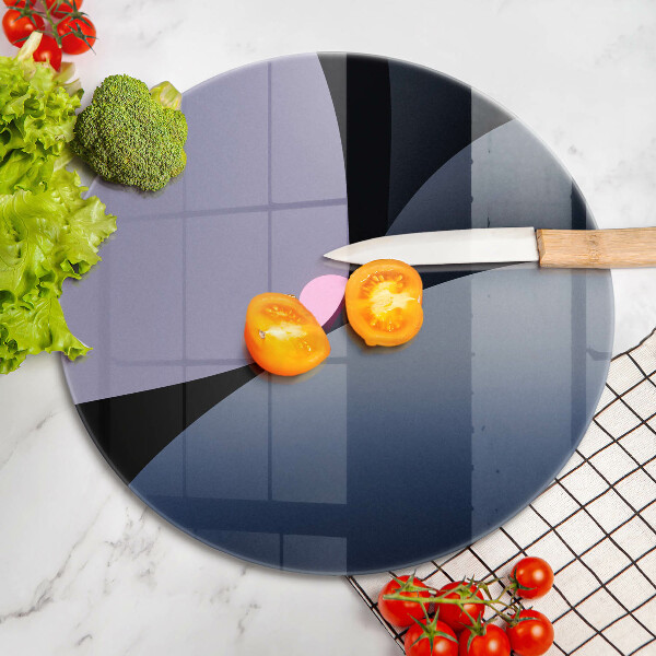 De vidrio templado Formas abstractas