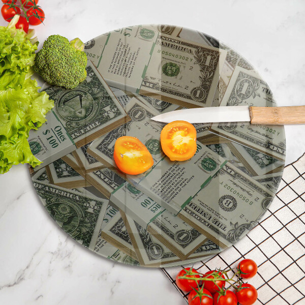 De vidrio templado Dólares de dinero