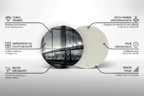 De vidrio templado Puente benjamín franklin