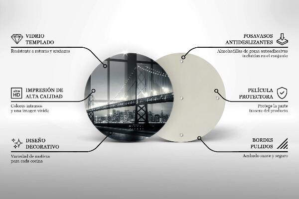 De vidrio templado Puente benjamín franklin