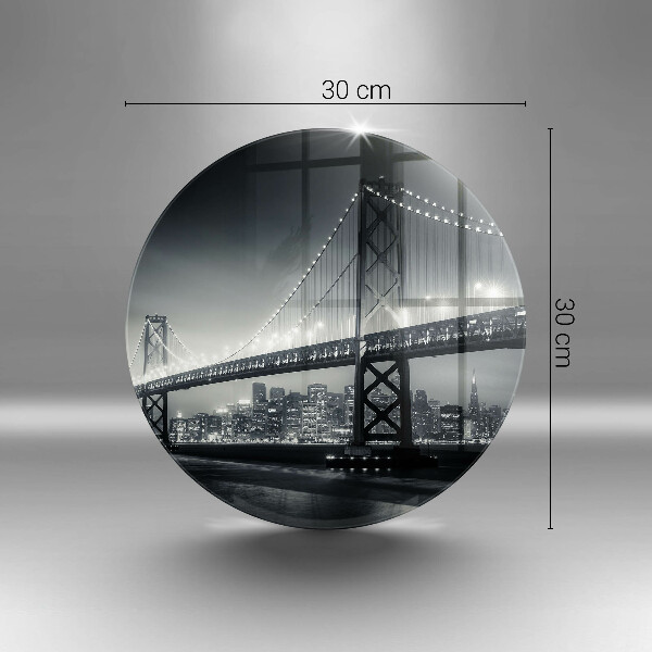 De vidrio templado Puente benjamín franklin