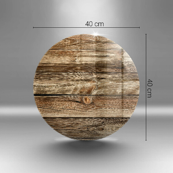 De vidrio templado Textura de tablón de madera