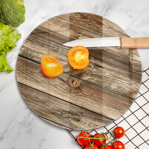 De vidrio templado Textura de tablón de madera