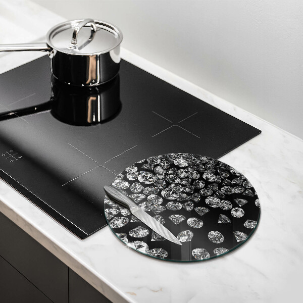 De vidrio templado Diamantes diamantes