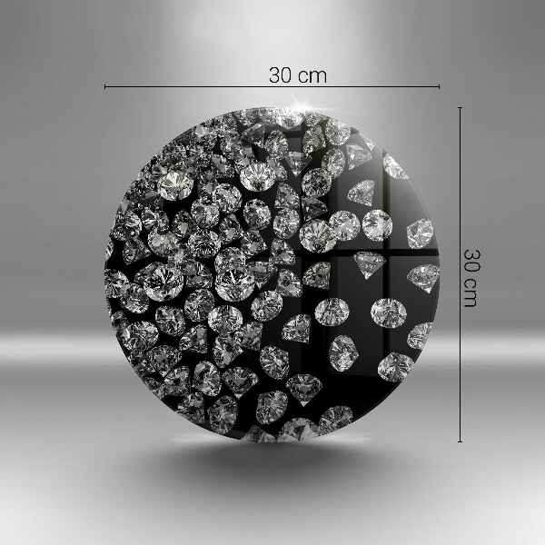 De vidrio templado Diamantes diamantes