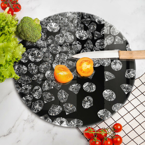 De vidrio templado Diamantes diamantes