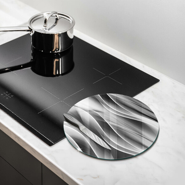 De vidrio templado Líneas abstractas de humo