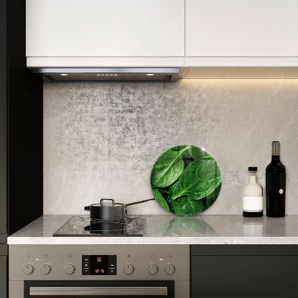 De vidrio templado Hojas de albahaca