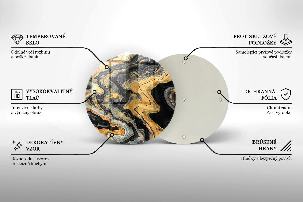 De vidrio templado Estructura abstracta