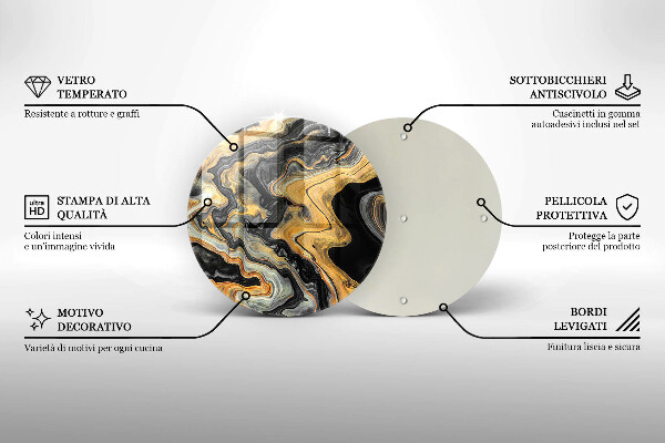 De vidrio templado Estructura abstracta