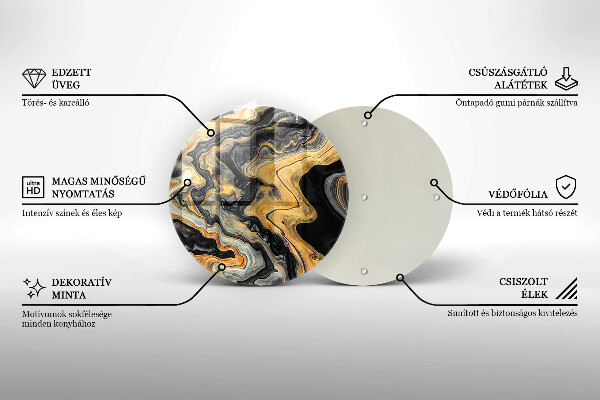 De vidrio templado Estructura abstracta