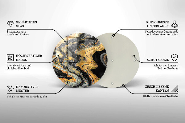 De vidrio templado Estructura abstracta