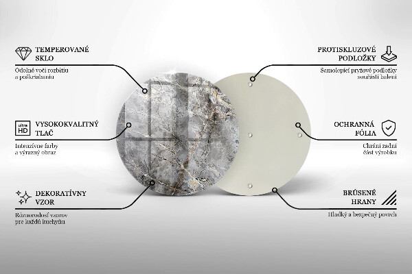 De vidrio templado Textura de piedra