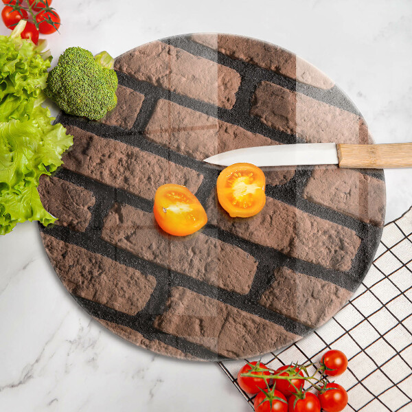 De vidrio templado Pared de ladrillos