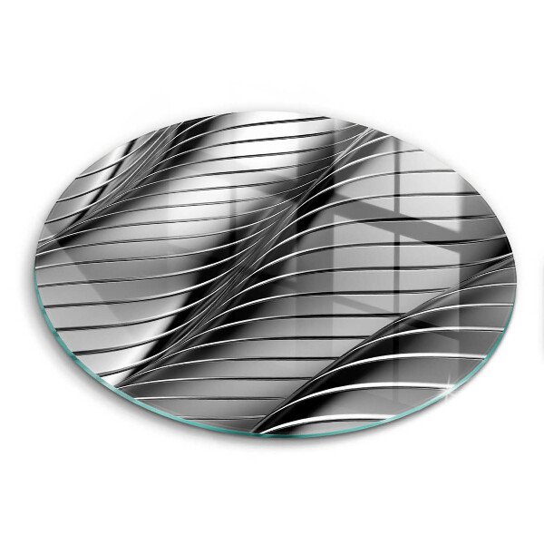De vidrio templado Estructura metálica 3d