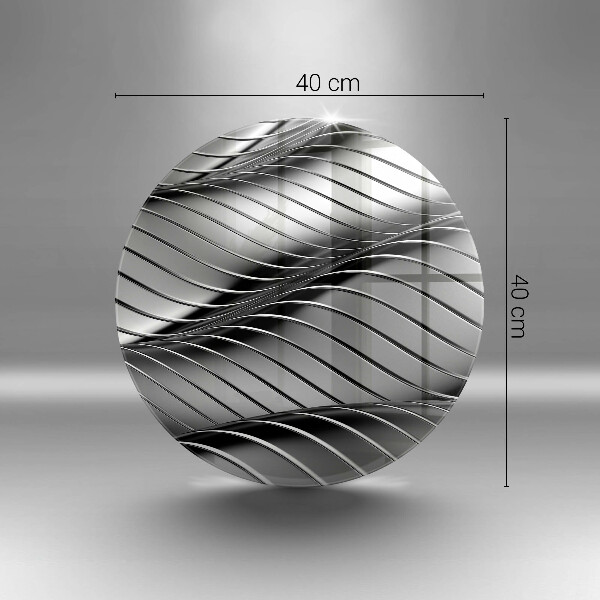 De vidrio templado Estructura metálica 3d
