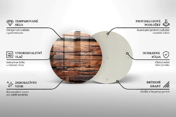 De vidrio templado Tableros de madera decorativos