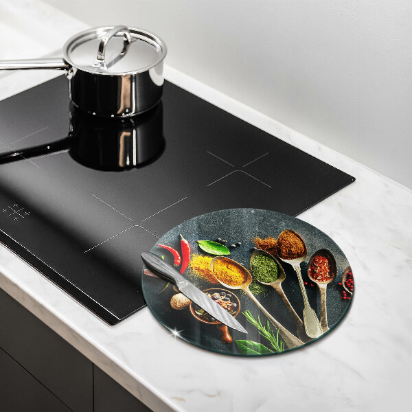 De vidrio templado Cucharas de cocina de especias