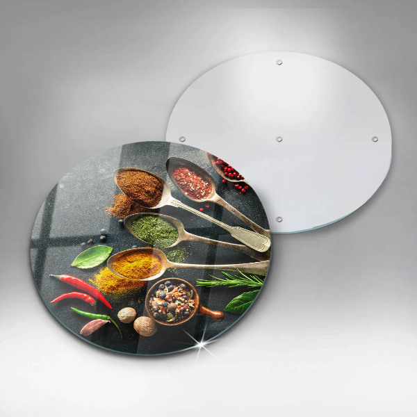 De vidrio templado Cucharas de cocina de especias