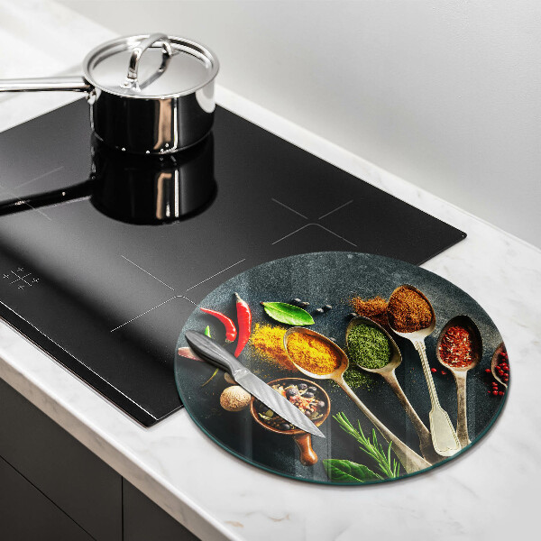 De vidrio templado Cucharas de cocina de especias