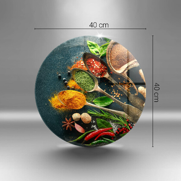 De vidrio templado Cucharas de especias de cocina