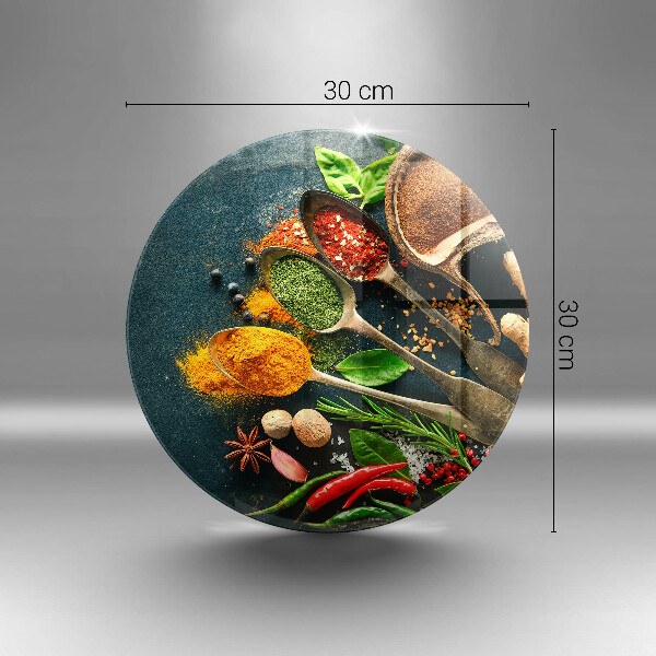 De vidrio templado Cucharas de especias de cocina