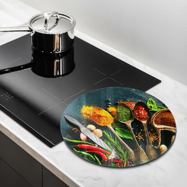 De vidrio templado Cucharas de especias de cocina