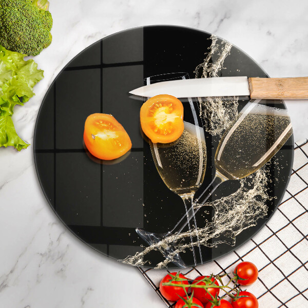 De vidrio templado Copas de champán