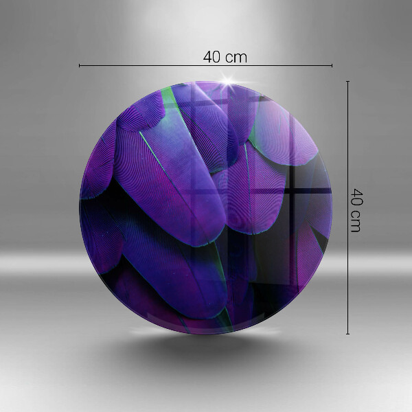 De vidrio templado Plumas de neón