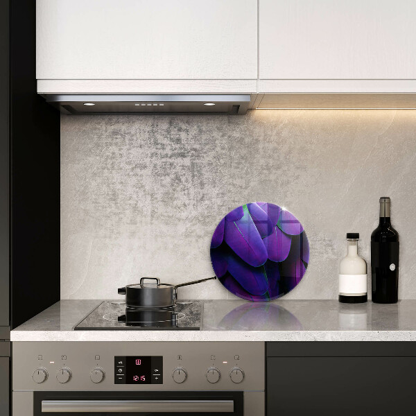 De vidrio templado Plumas de neón