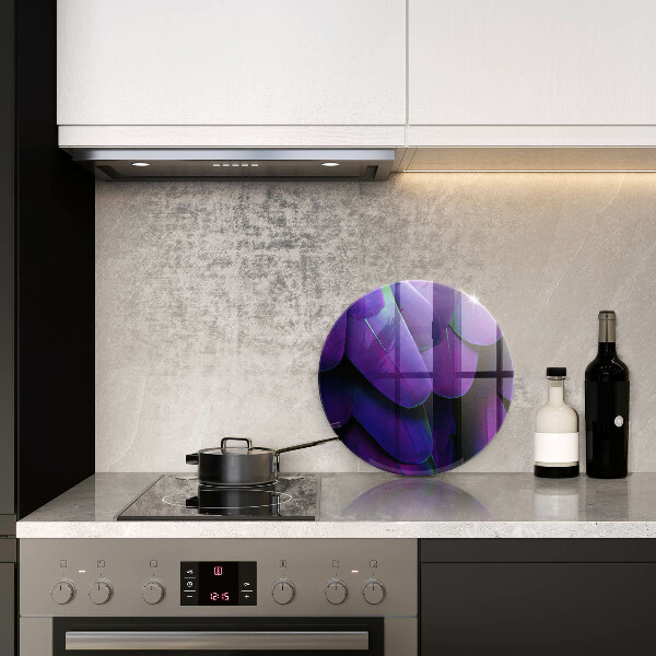 De vidrio templado Plumas de neón