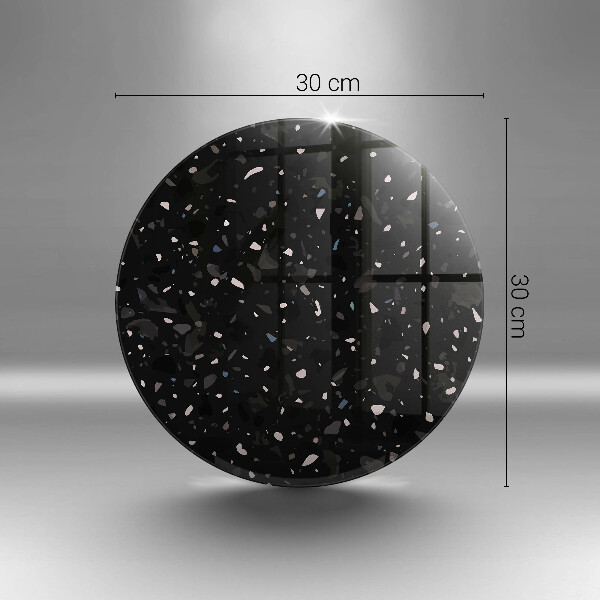 De vidrio templado Gres oscuro