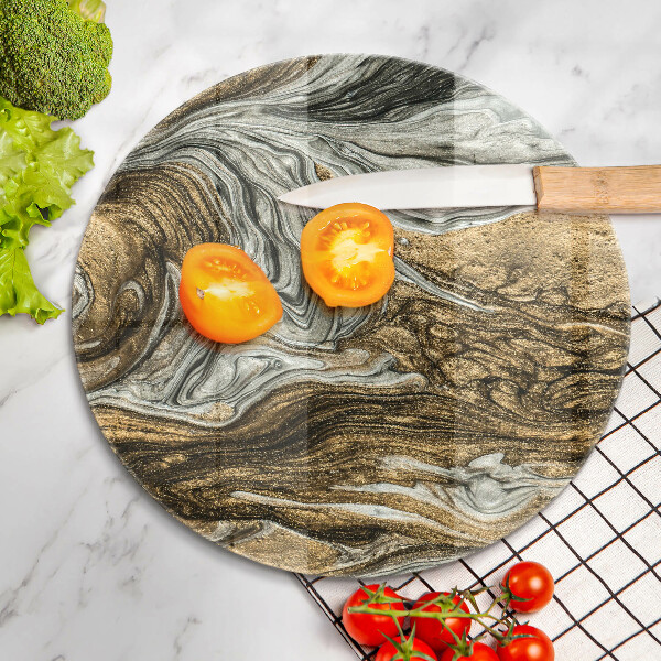 De vidrio templado Rica abstracción