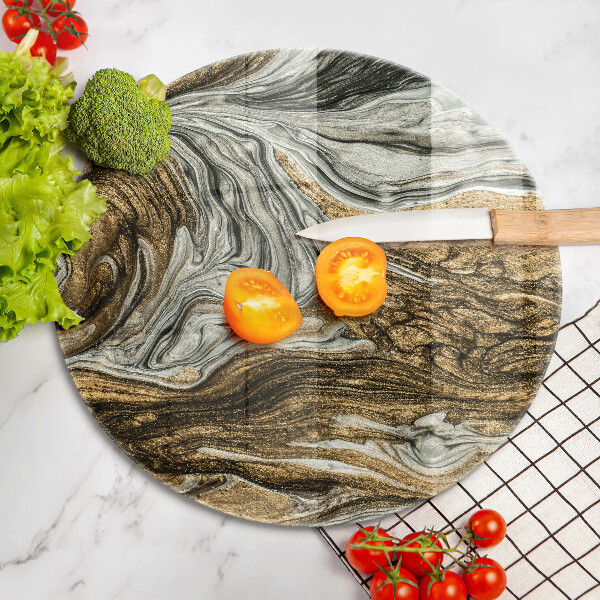 De vidrio templado Rica abstracción