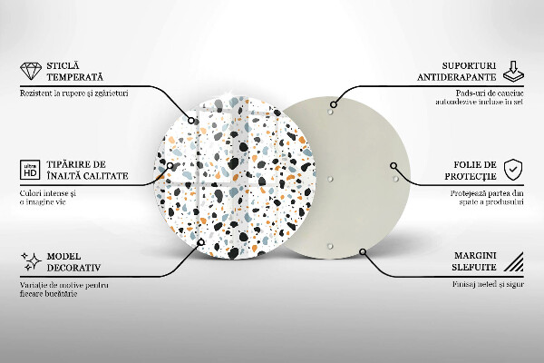 De vidrio templado Gres decorativo