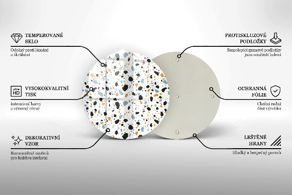 De vidrio templado Gres decorativo