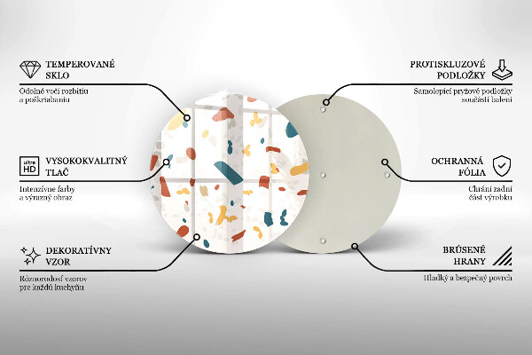 De vidrio templado Gres decorativo