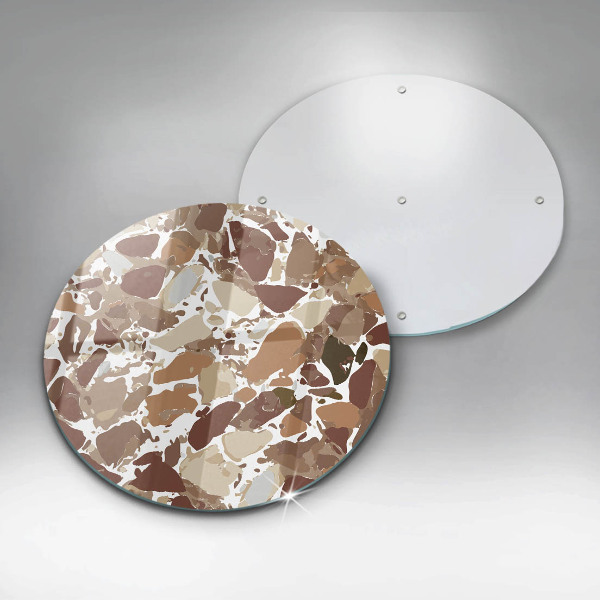 De vidrio templado Manchas decorativas de piedra