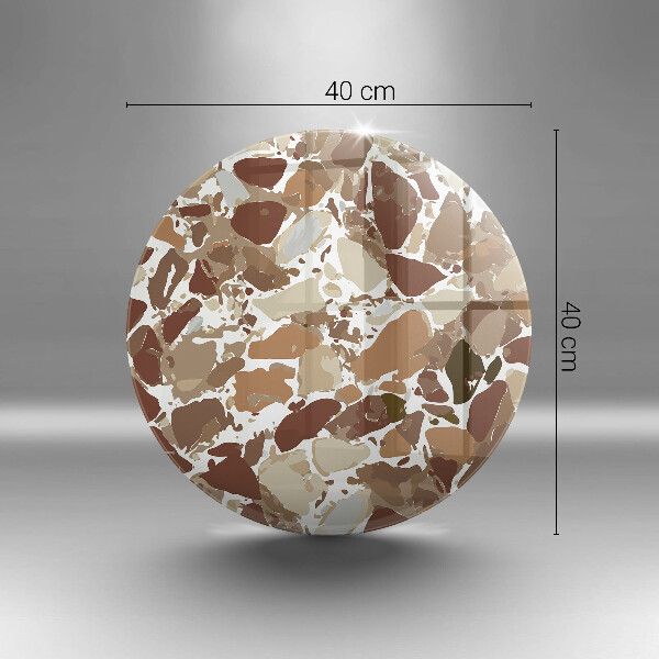 De vidrio templado Manchas decorativas de piedra