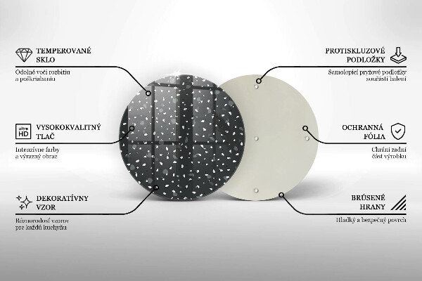 De vidrio templado Piedra decorativa