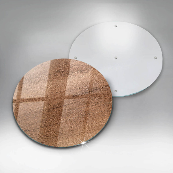 De vidrio templado Textura de madera