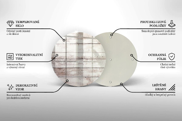 De vidrio templado Tableros de madera viejos